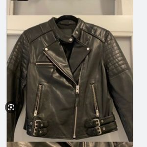 WANTED! DNB AllSaints Darte Biker Leather Jacket